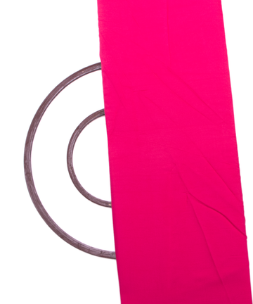 Bright Fuchsia Colour Plain Modal Silk Fabric